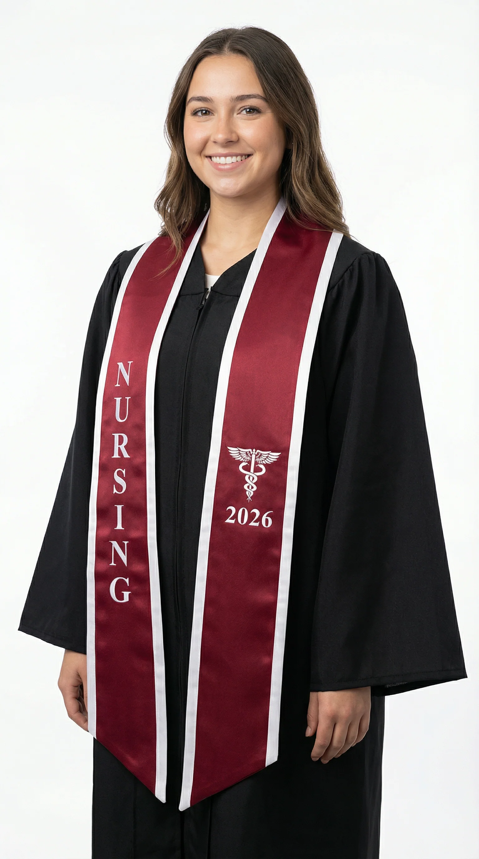2026 Nursing Graduation Stole with Trim - Image 10