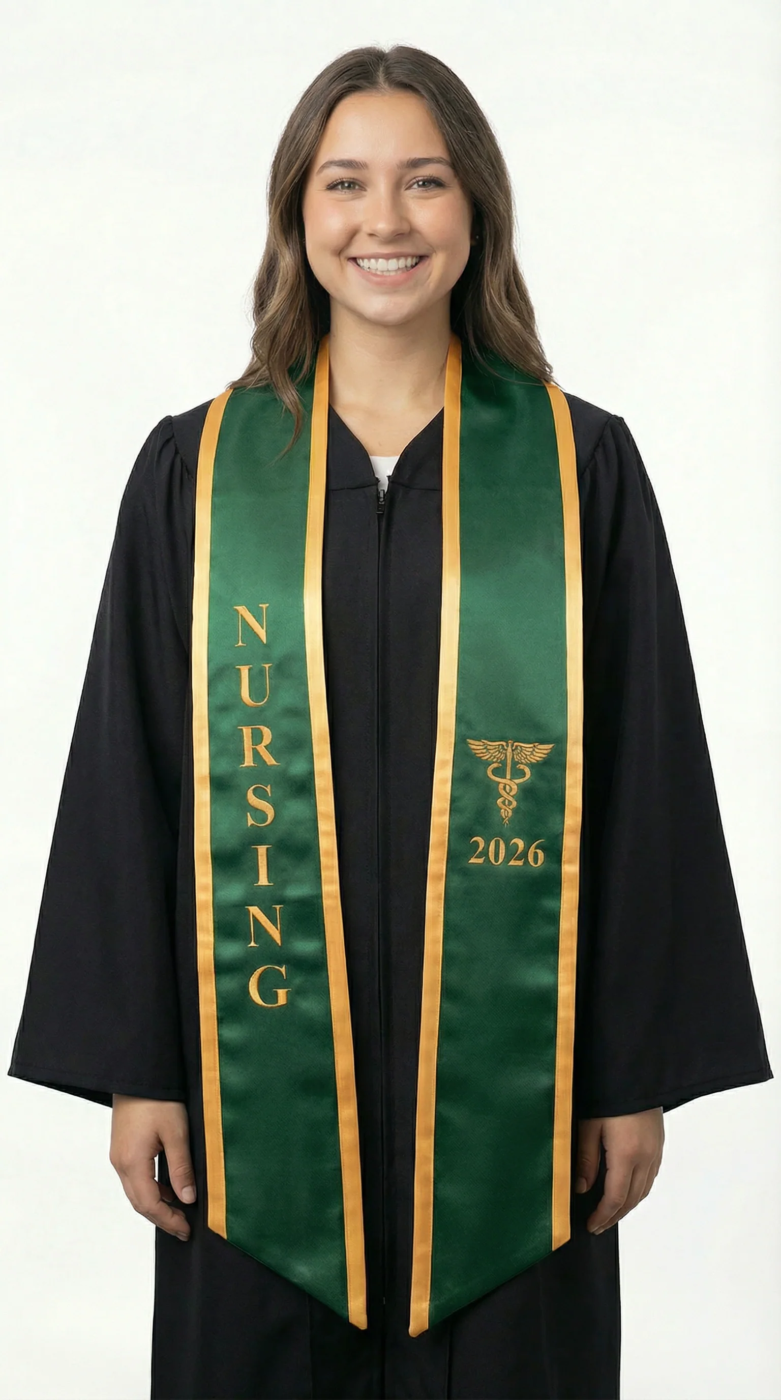 2026 Nursing Graduation Stole with Trim - Image 13