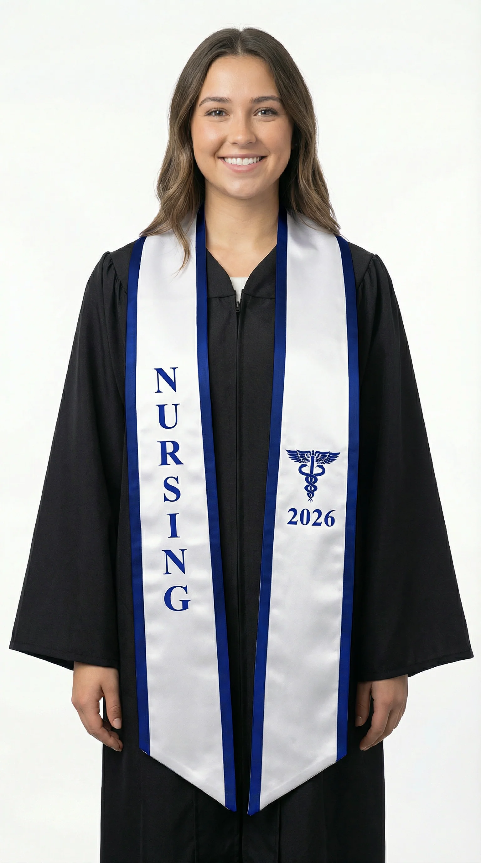 2026 Nursing Graduation Stole with Trim - Image 14