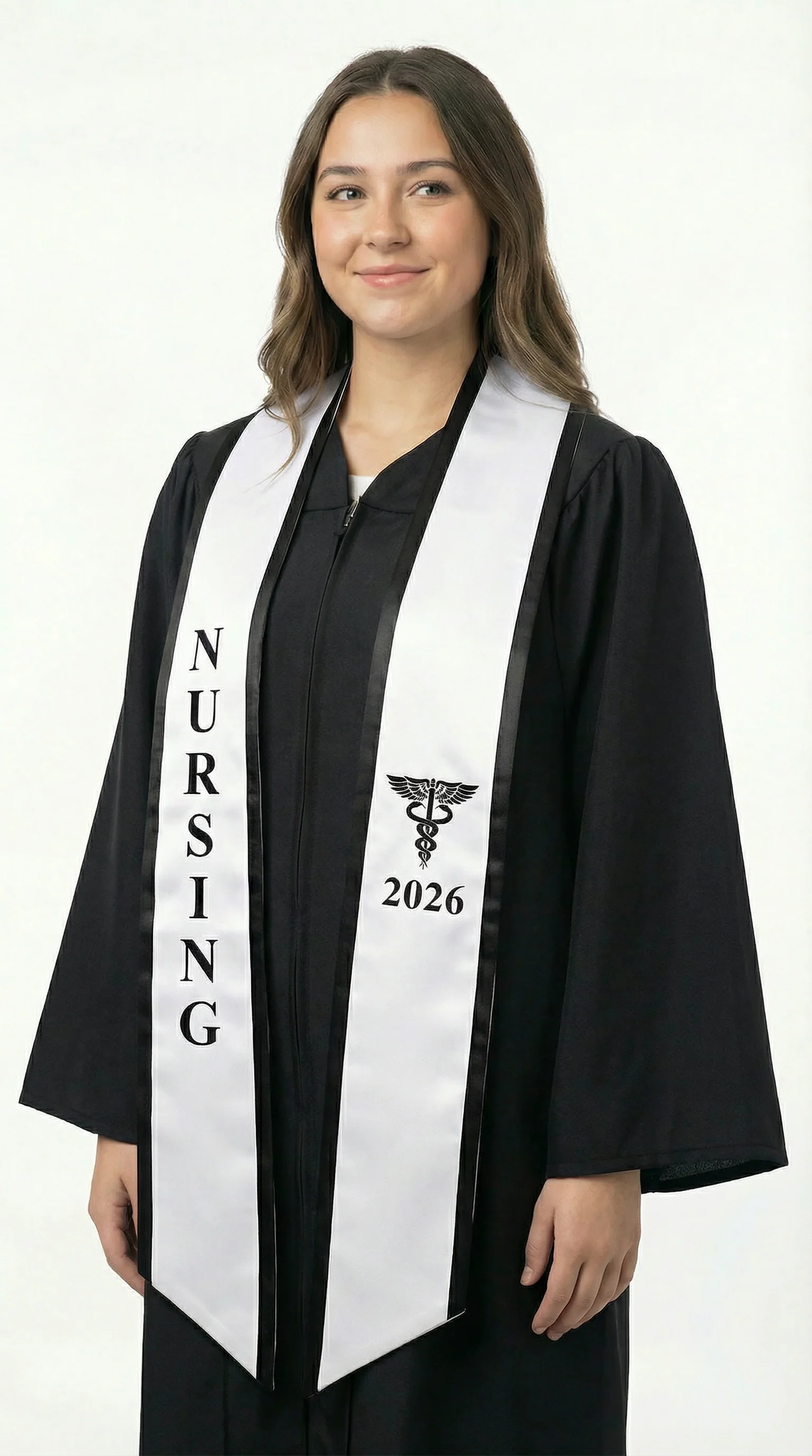 2026 Nursing Graduation Stole with Trim - Image 5