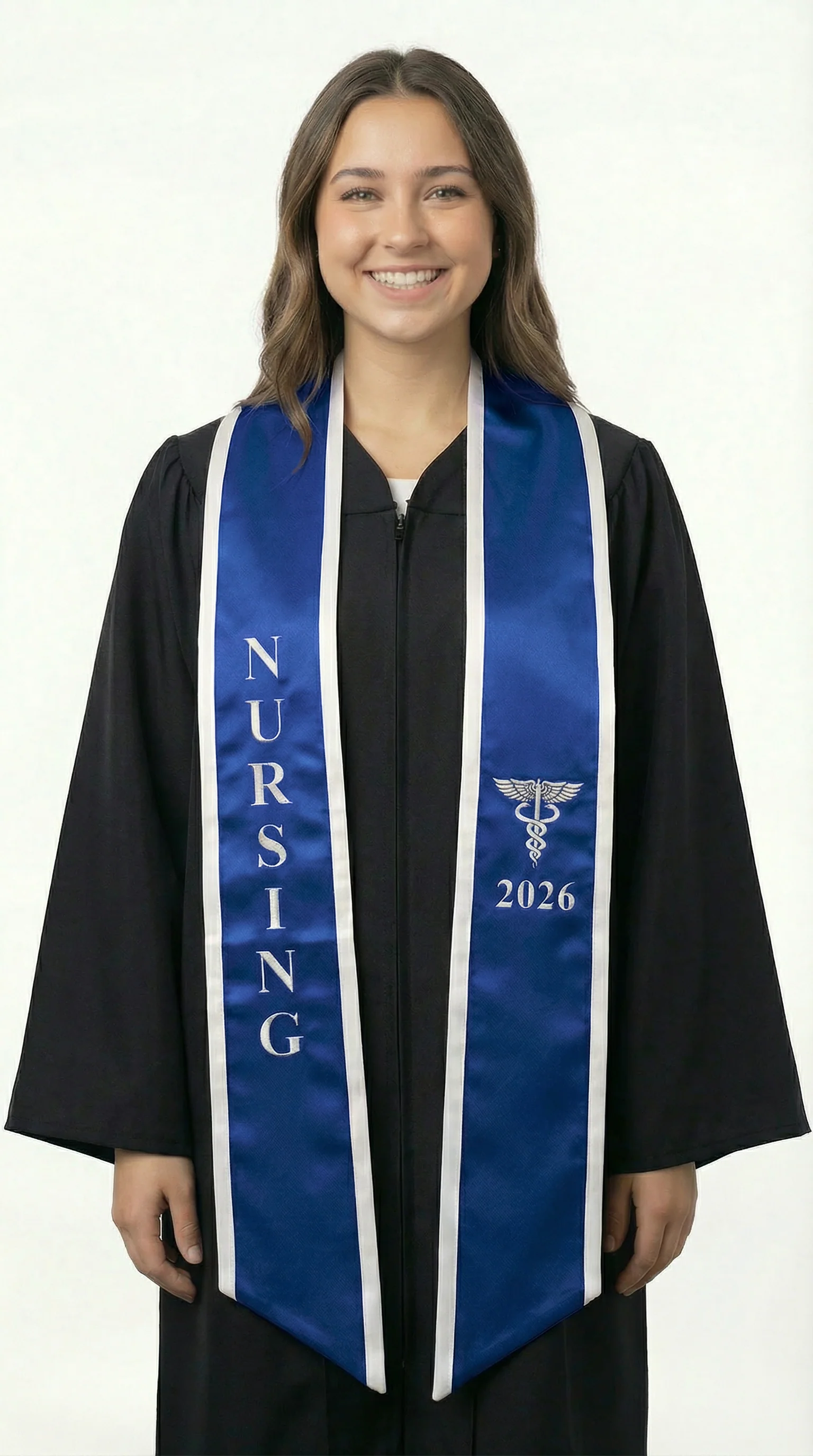 2026 Nursing Graduation Stole with Trim - Image 7