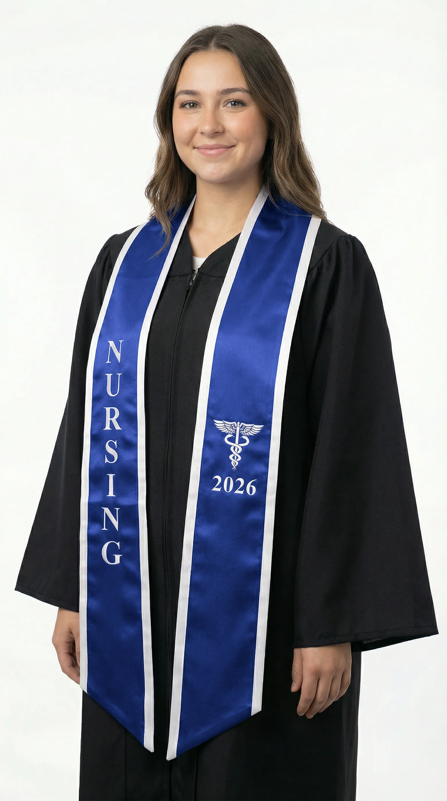 2026 Nursing Graduation Stole with Trim - Image 8