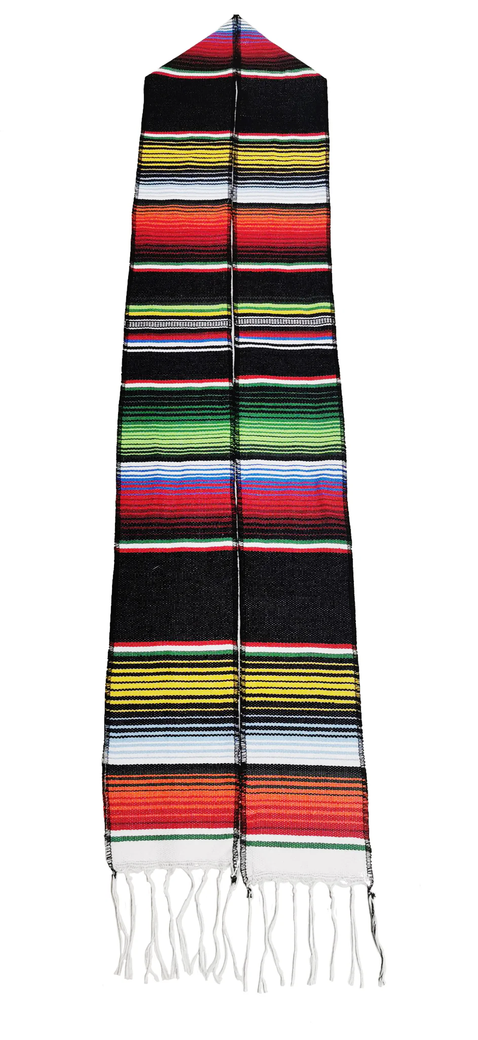 Black Mexican Serape Graduation Stole/Sash - Image 4