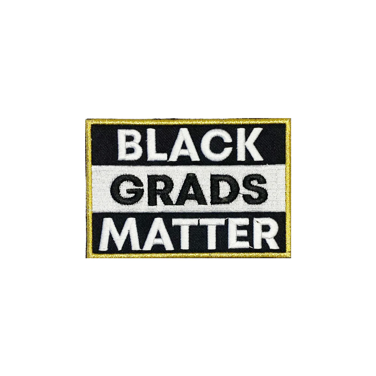 Brown BLACK GRADS MATTER Graduation Stole - Image 2