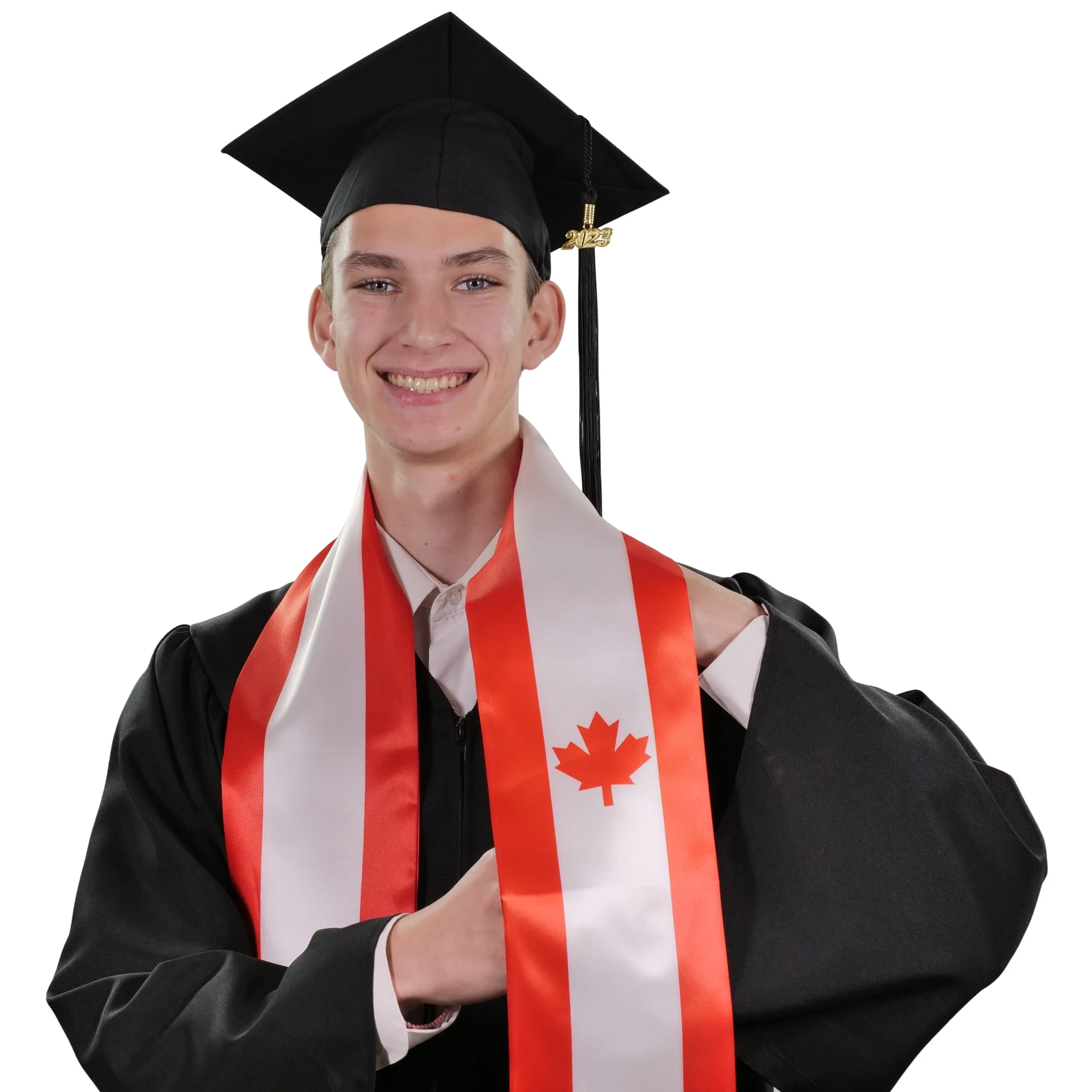 Canada Graduation Stole - Canada Flag Sash - Image 2
