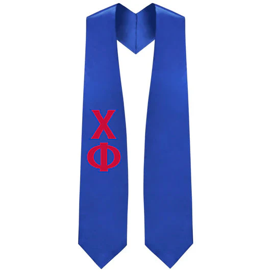 Chi Phi Greek Lettered Stole