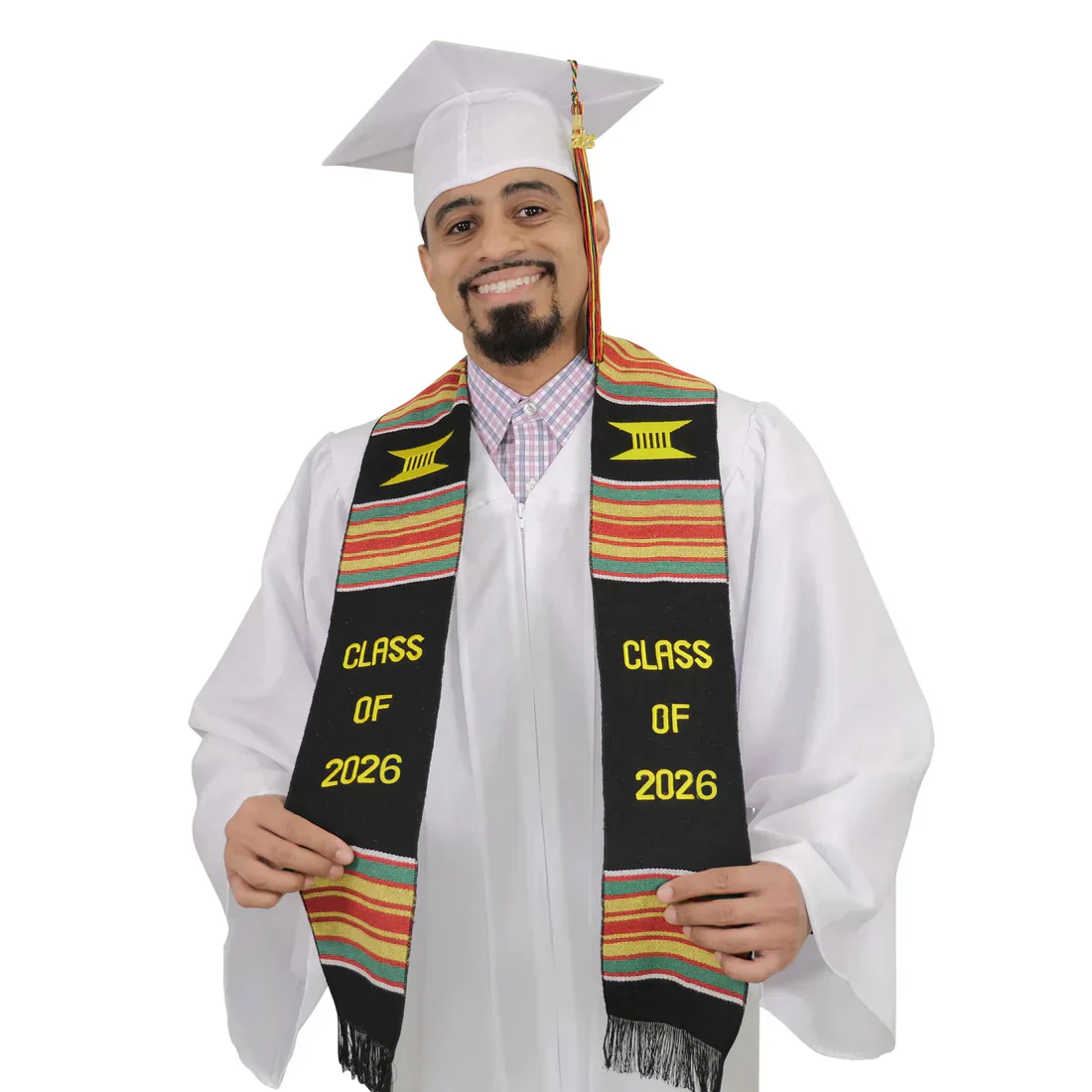 Class of 2025/2026 Kente Cloth Graduation Stole - Image 3