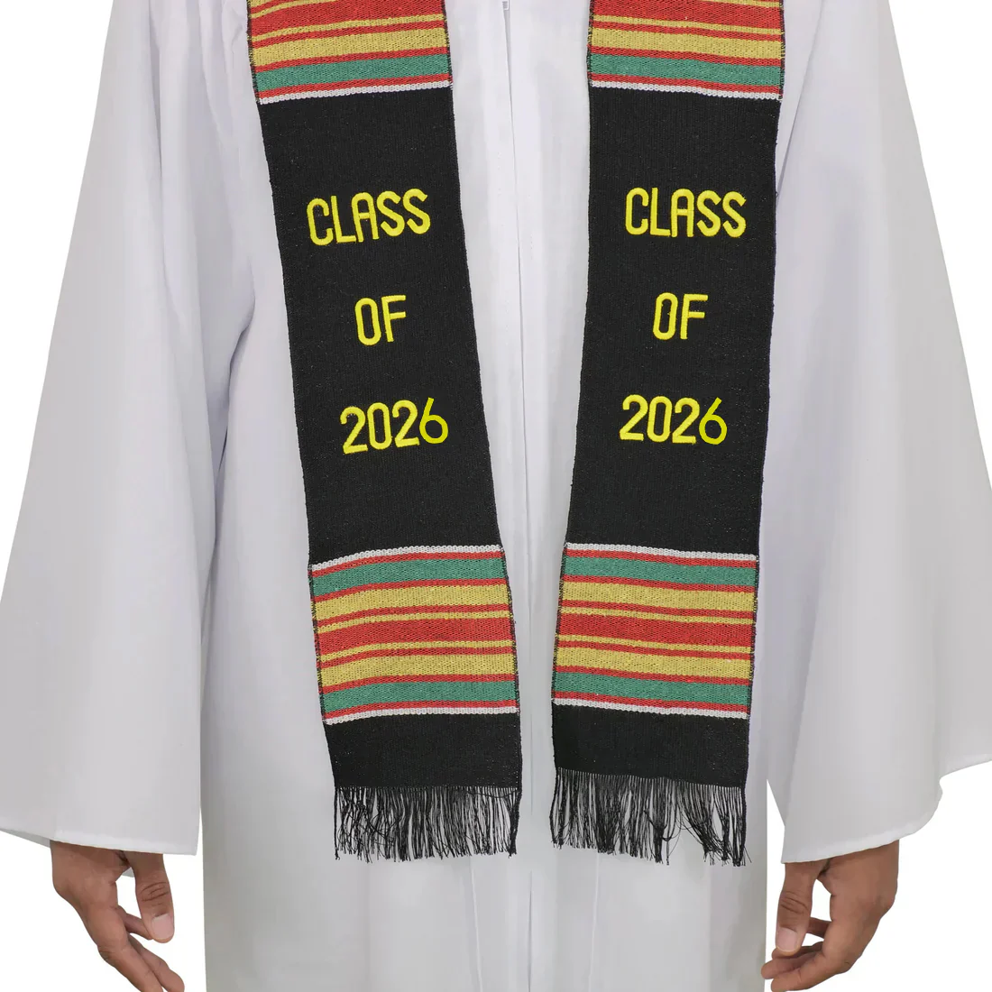 Class of 2025/2026 Kente Cloth Graduation Stole - Image 4