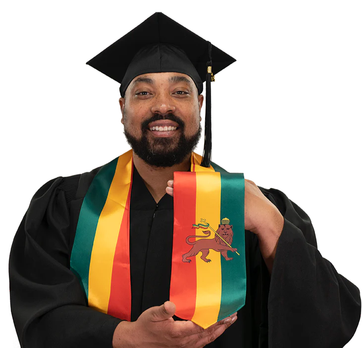 Ethiopia Graduation Stole -  Ethiopia Flag Sash - Image 2