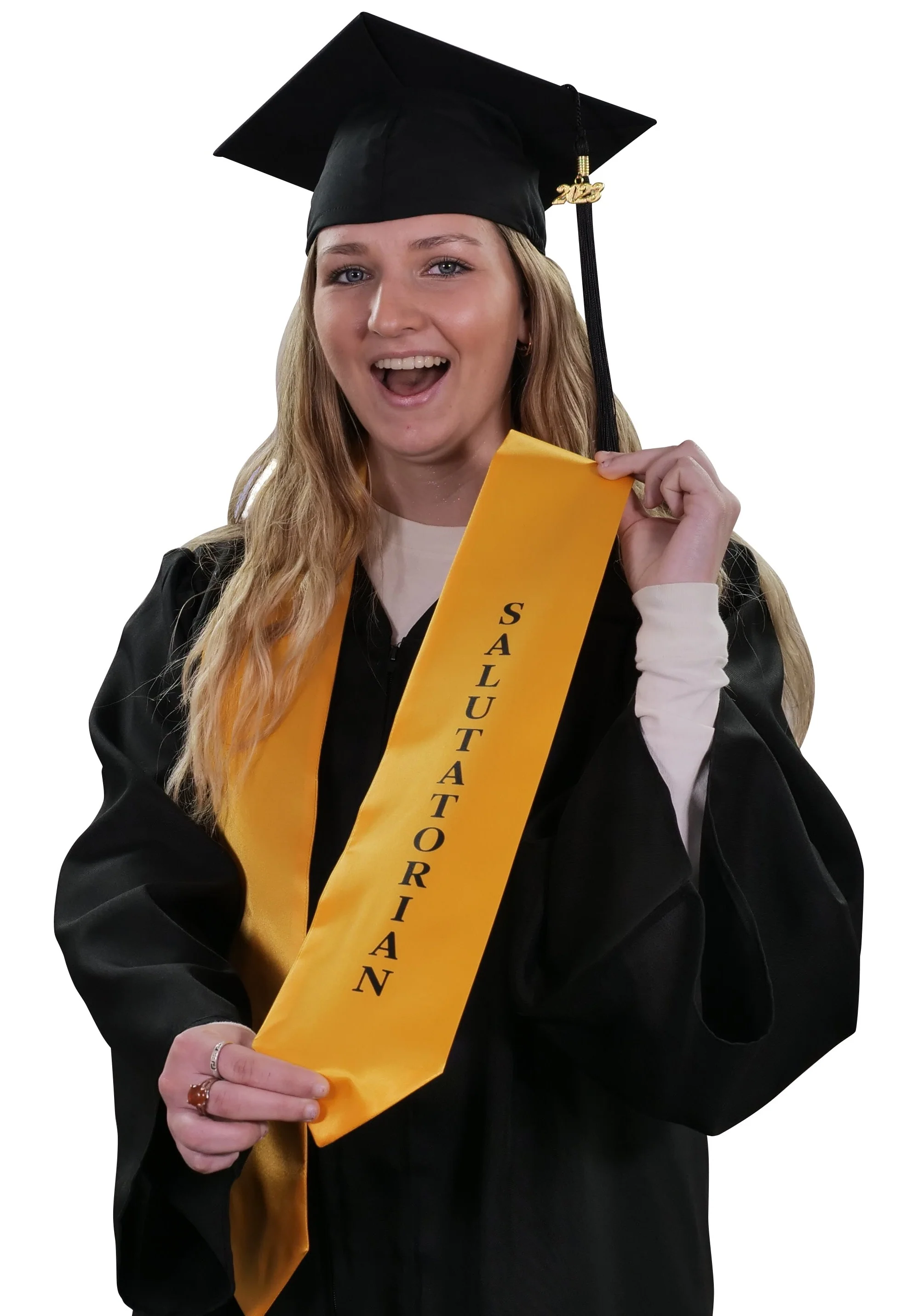 Gold Salutatorian Stole - Image 2