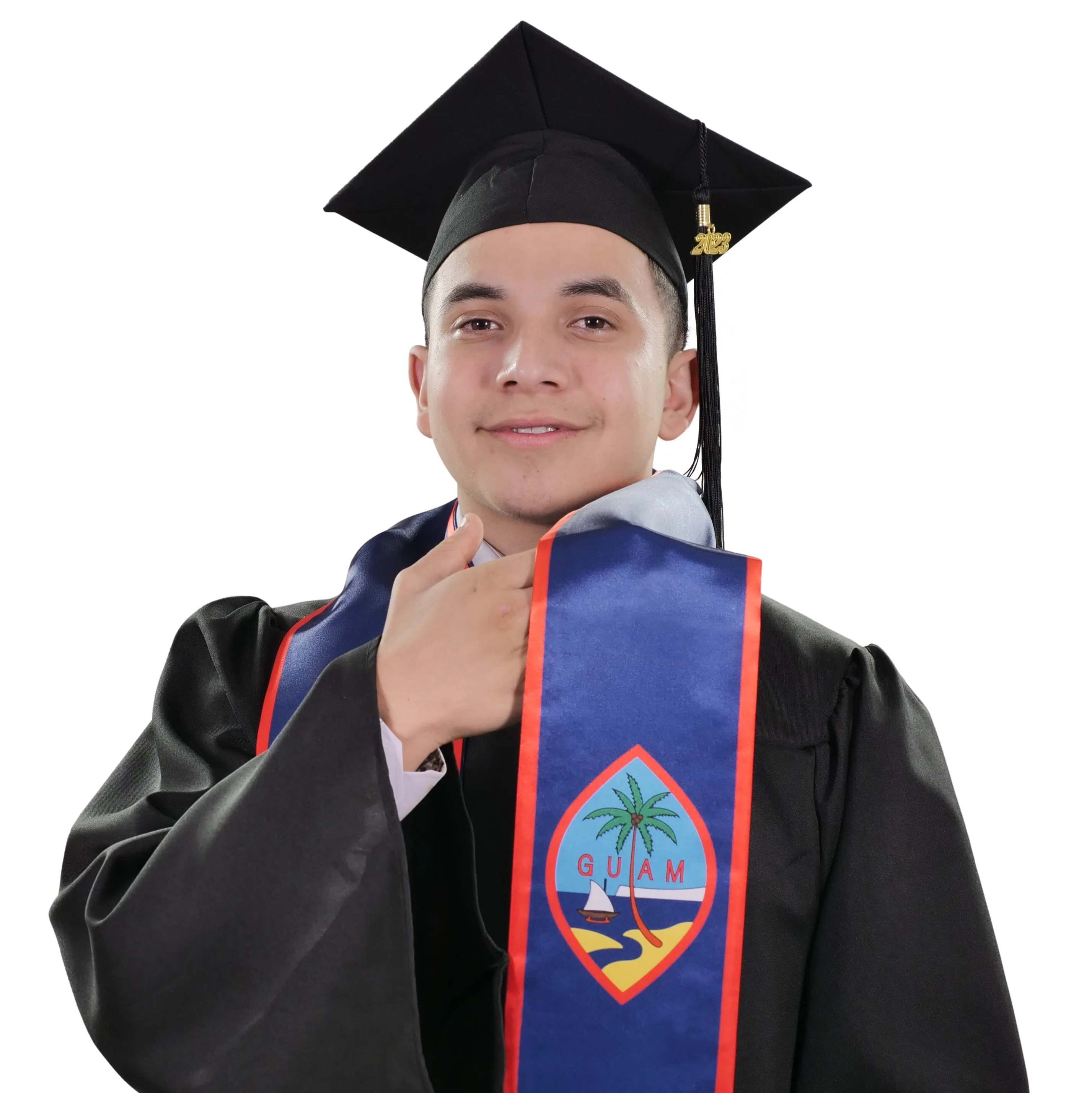 Guam Graduation Stole - Guam Flag Sash - Image 2