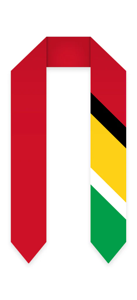 Guyana Graduation Stole - Guyana Flag Sash - Image 3