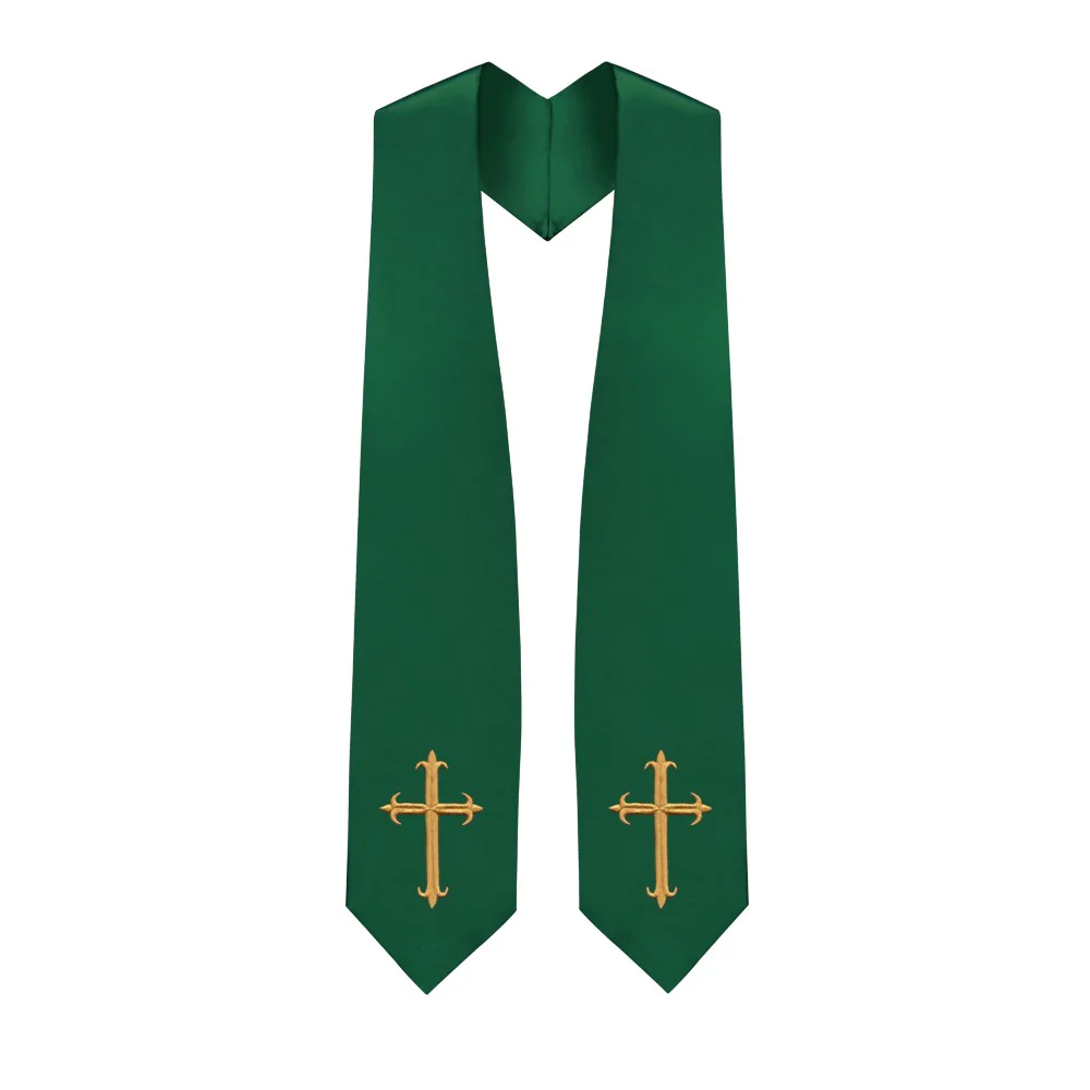 Hunter Choir Stole with Crosses