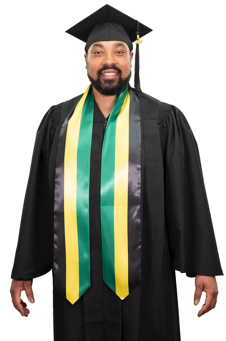 Jamaica Graduation Stole - Jamaican Flag Sash