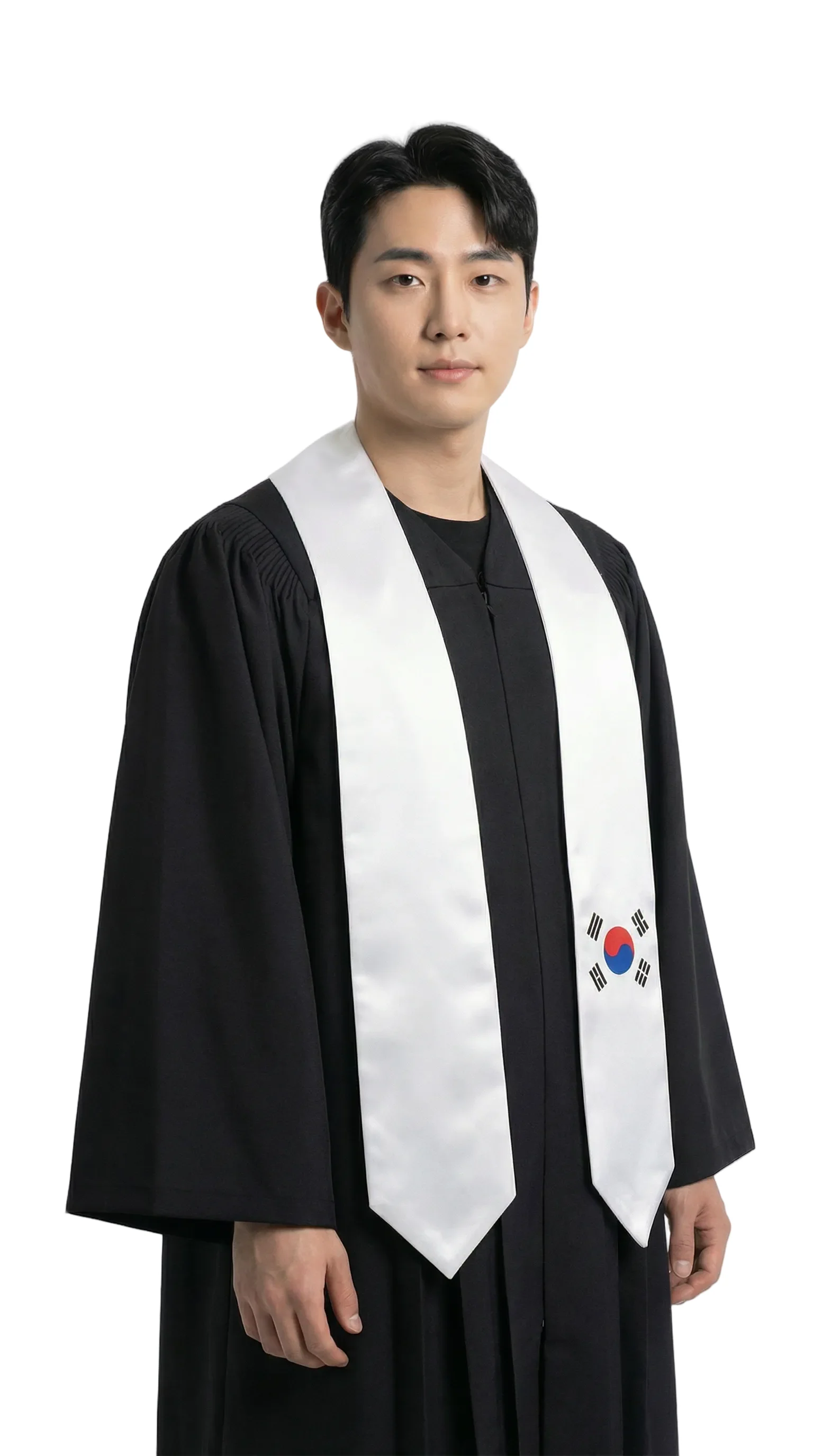 Korean Graduation Stole - South Korean Flag Sash