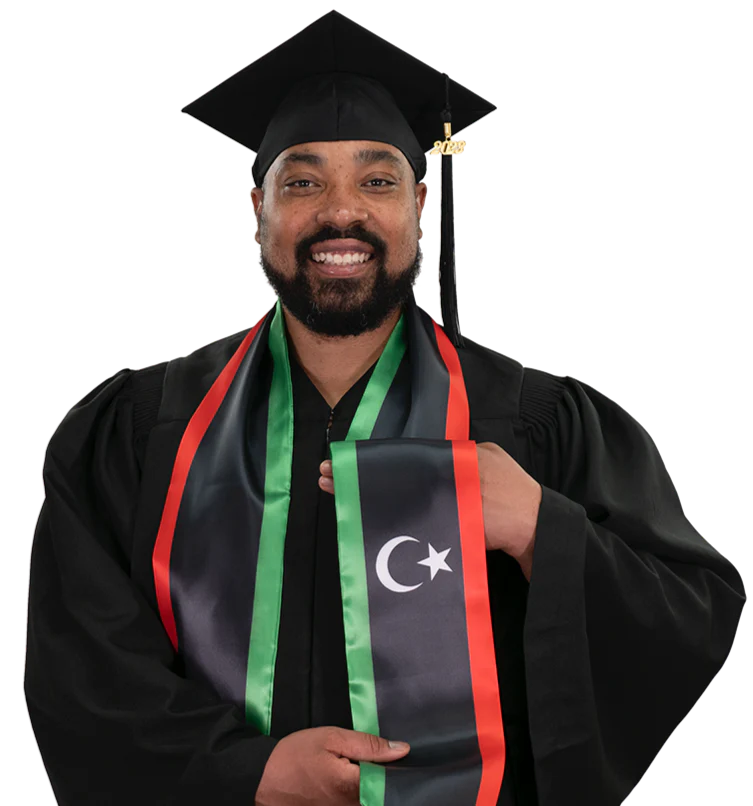 Libya Graduation Stole - Libya Flag Sash - Image 2