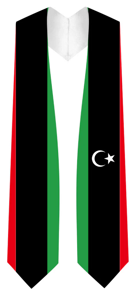 Libya Graduation Stole - Libya Flag Sash - Image 3