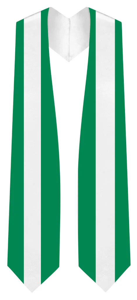 Nigeria Graduation Stole - Nigeria Flag Sash - Image 3