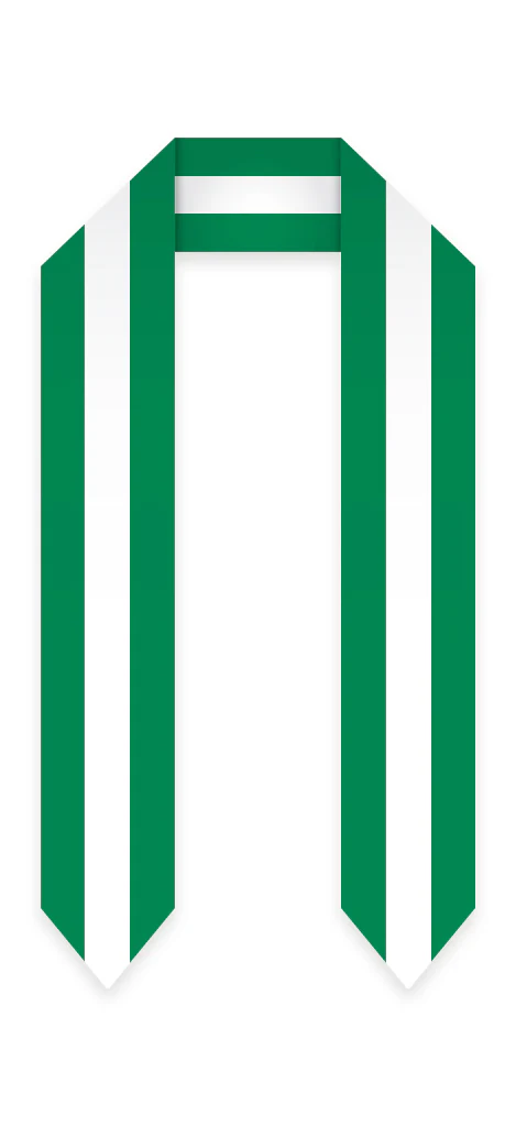 Nigeria Graduation Stole - Nigeria Flag Sash - Image 4