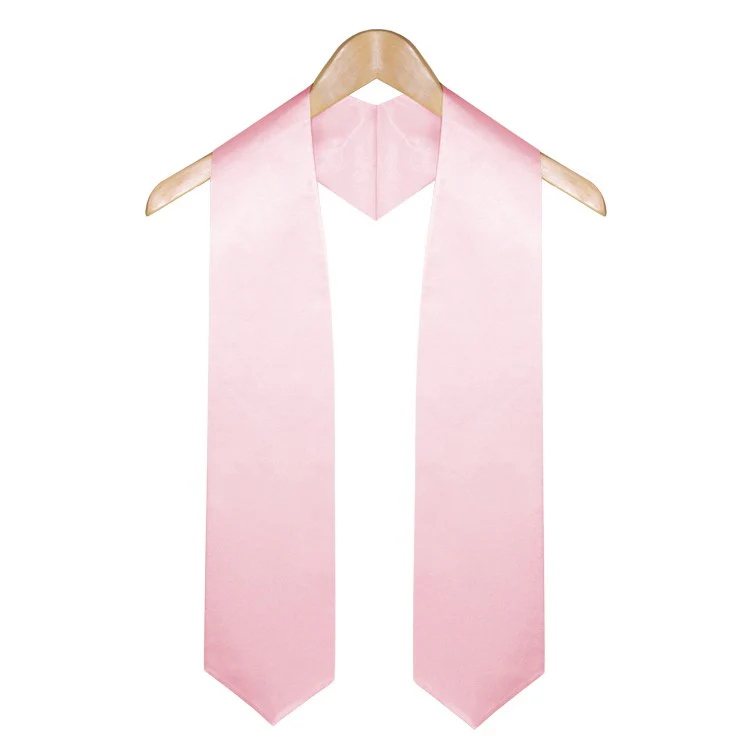 Pink University & College Graduation Stole - Image 2