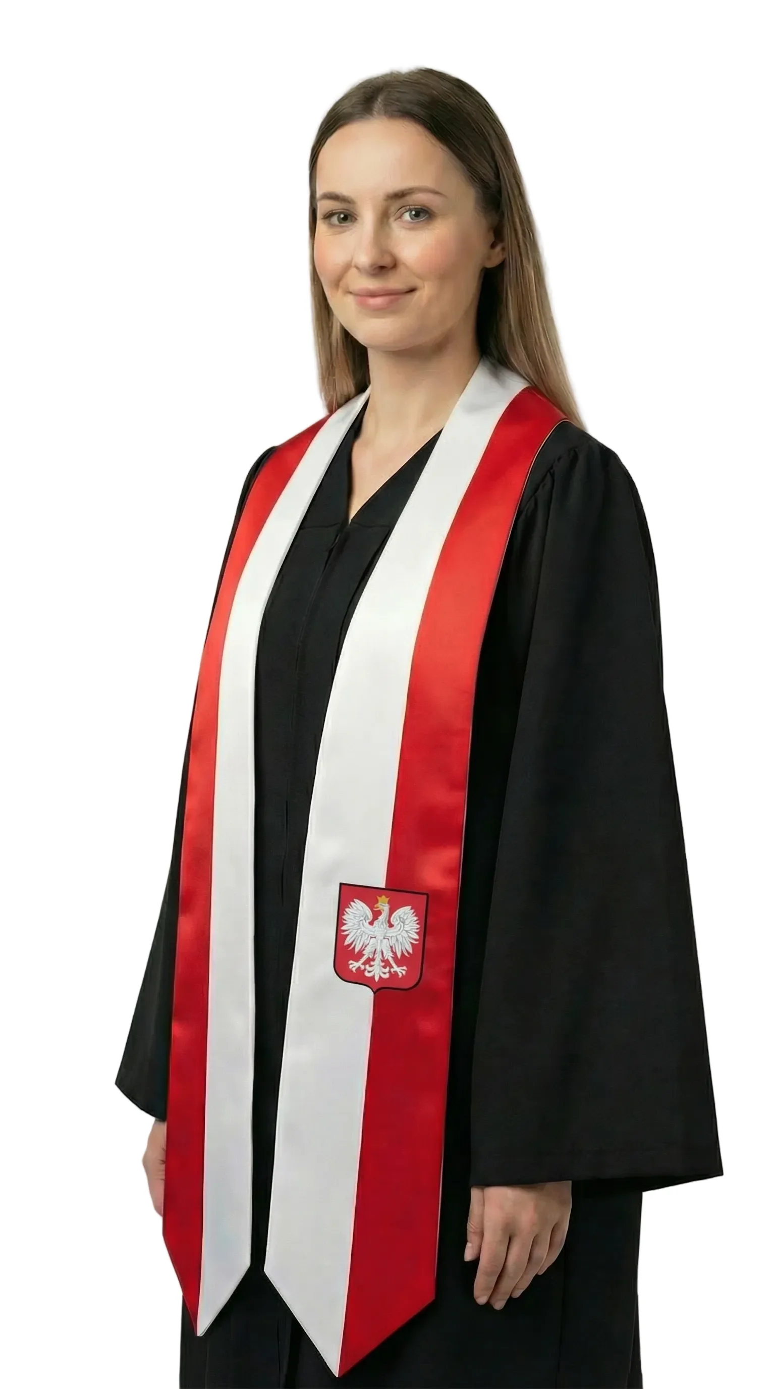 Poland Graduation Stole - Poland Flag Sash