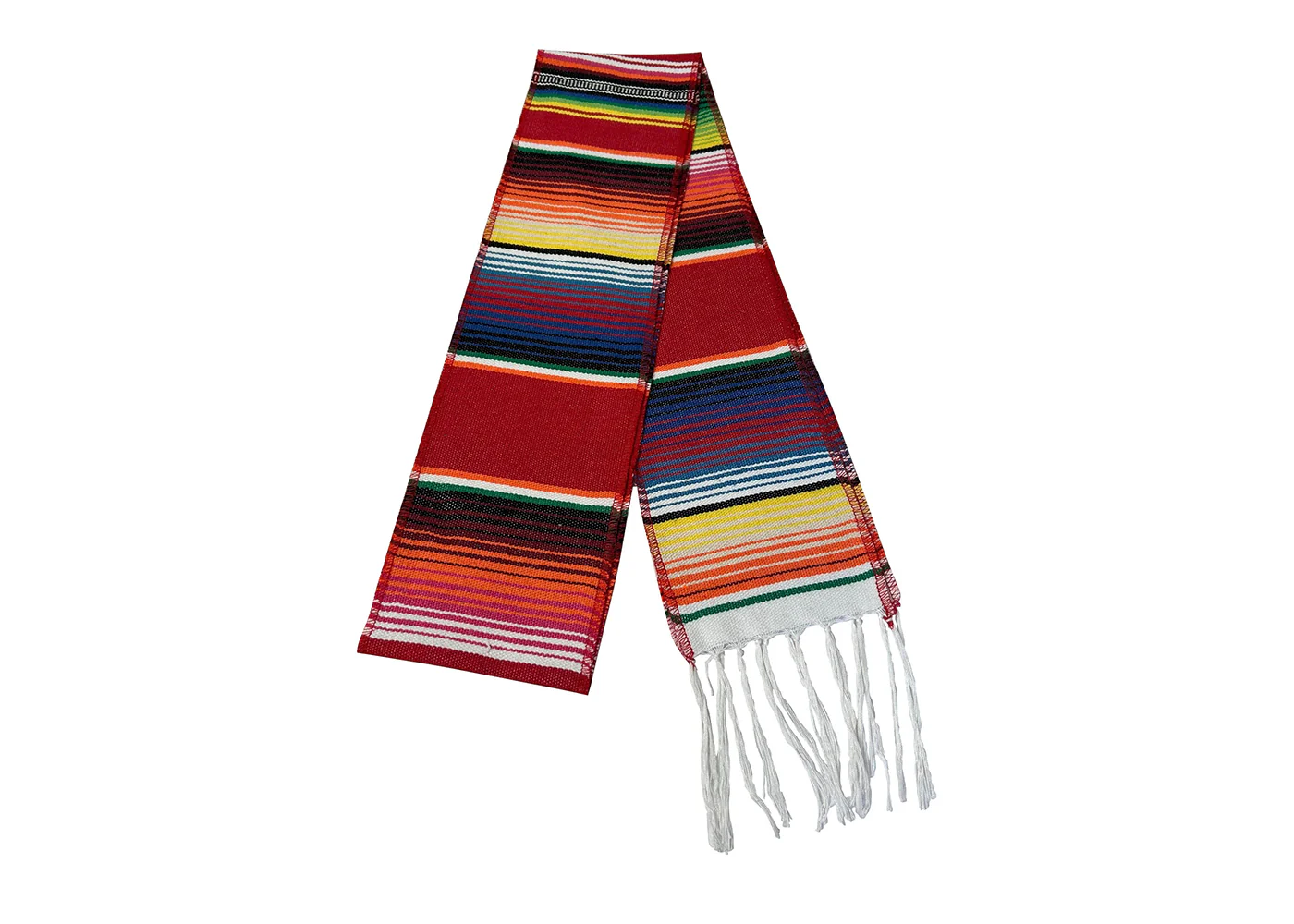 Red Mexican Serape Graduation Stole/Sash - Image 3