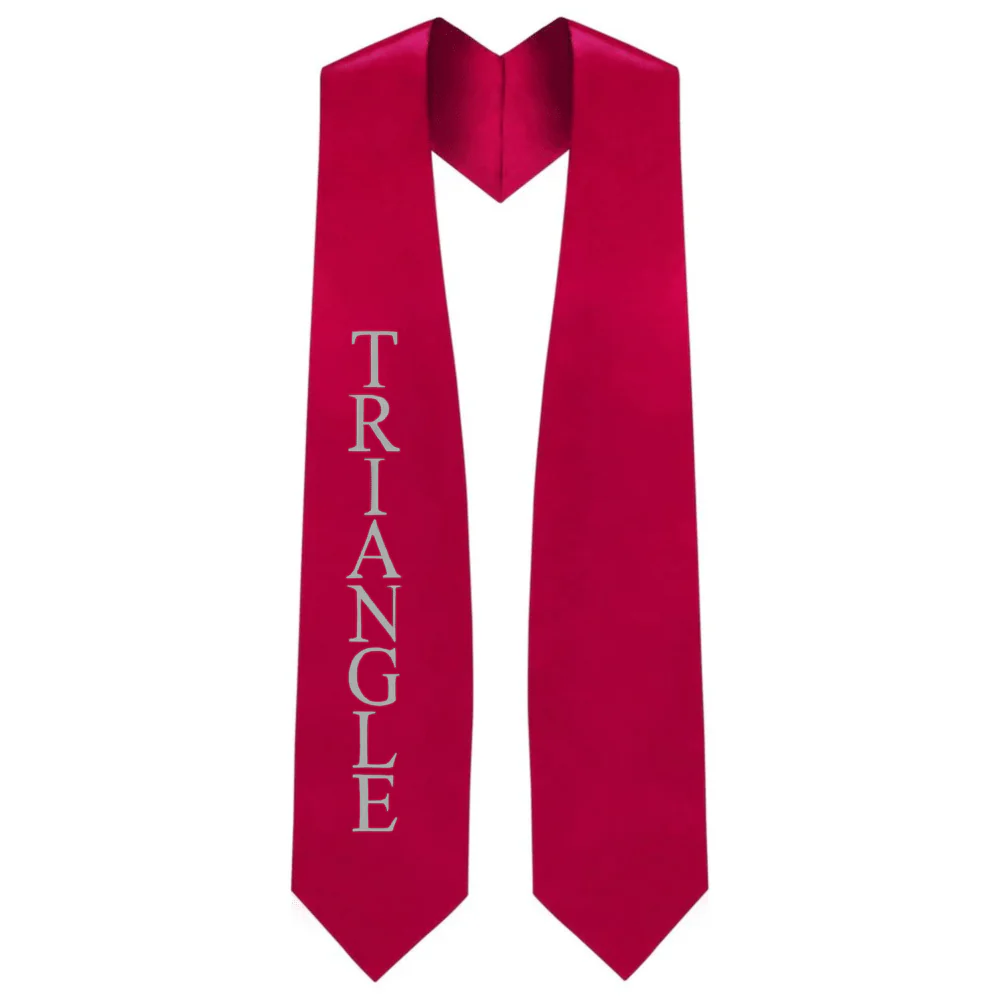 Triangle Greek Lettered Stole