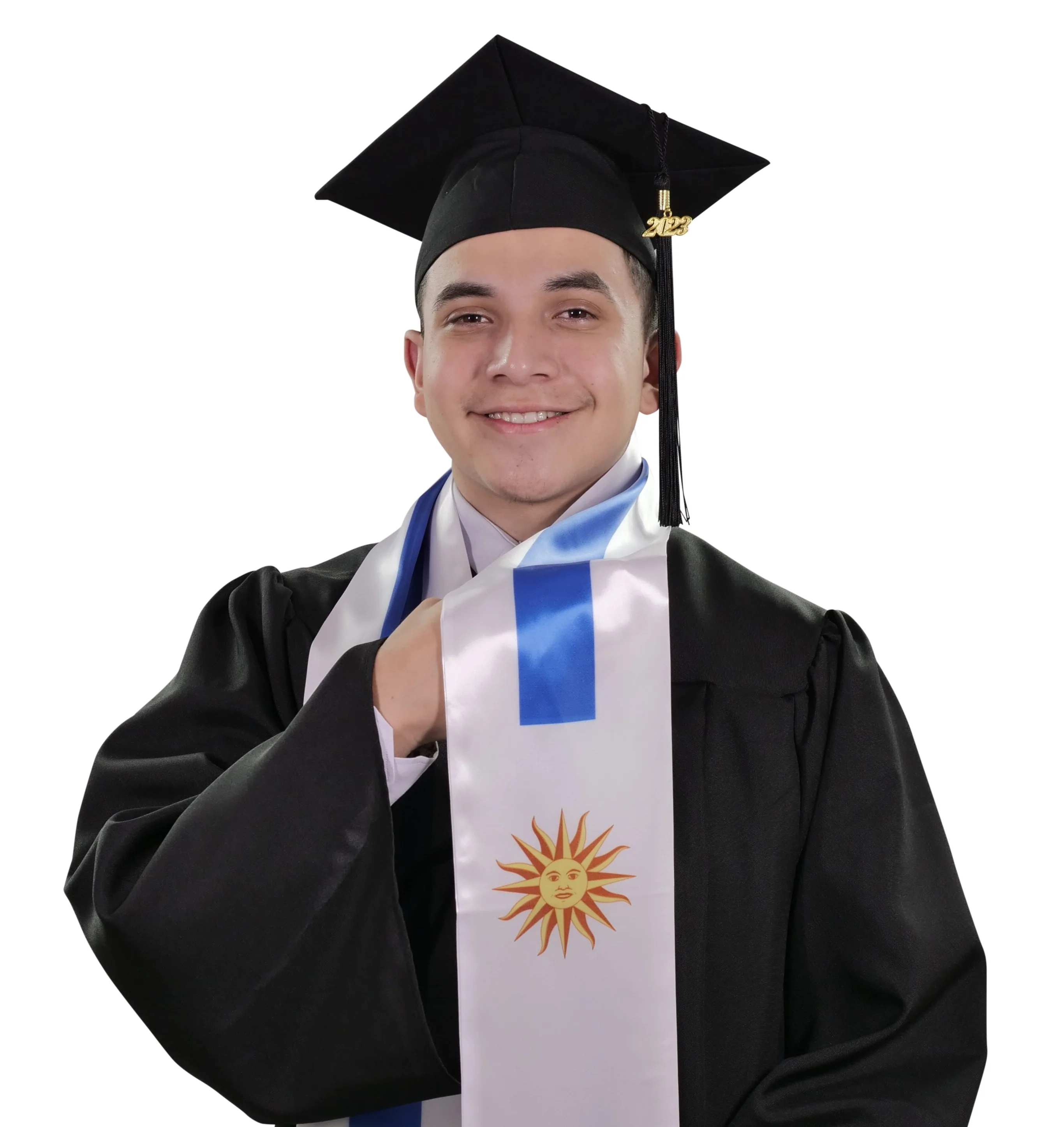 Uruguay Graduation Stole - Uruguayan Flag Sash - Image 2