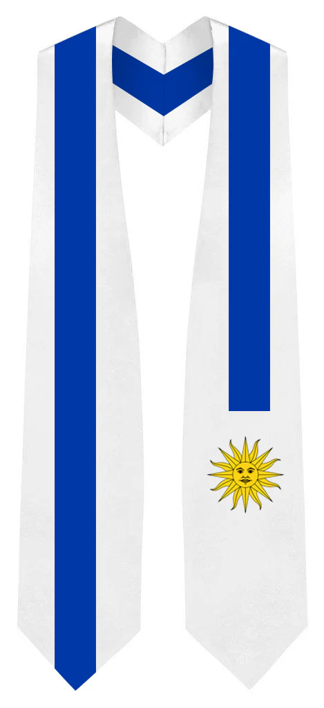 Uruguay Graduation Stole - Uruguayan Flag Sash - Image 3
