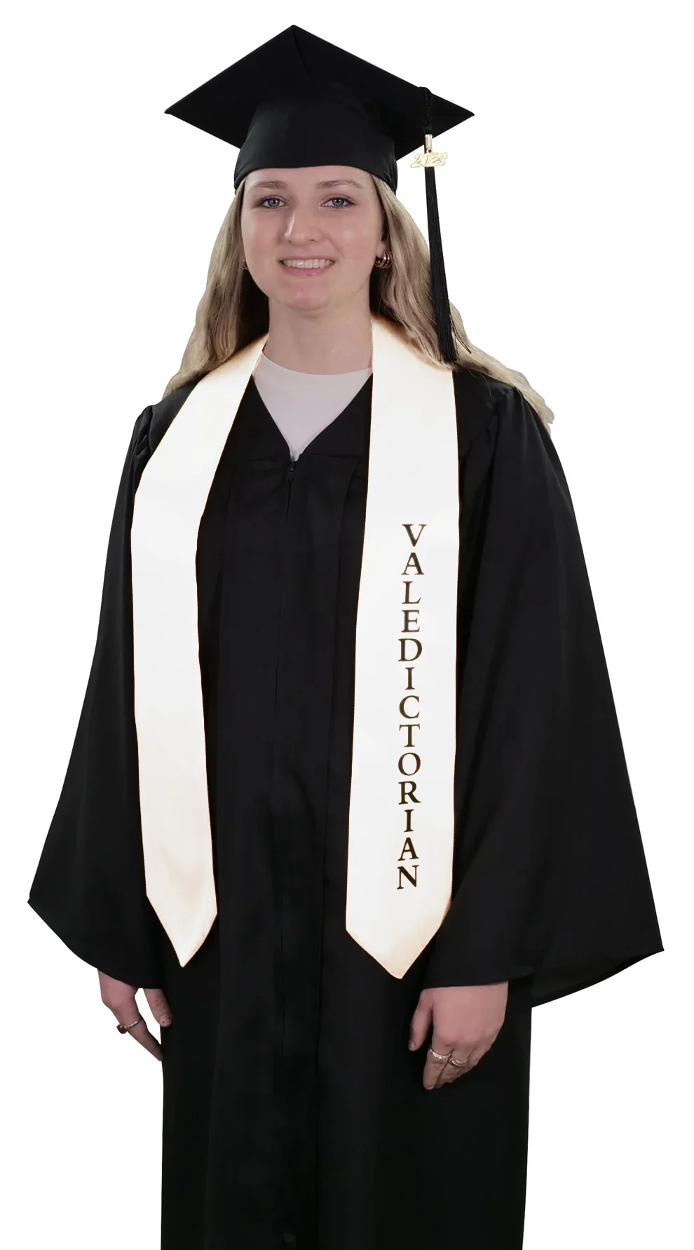 White Valedictorian Stole